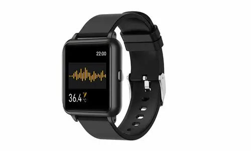 OXITEMP Smart Watch With Live Oximeter, Thermometer And Pulse Monitor Salmon Lucky