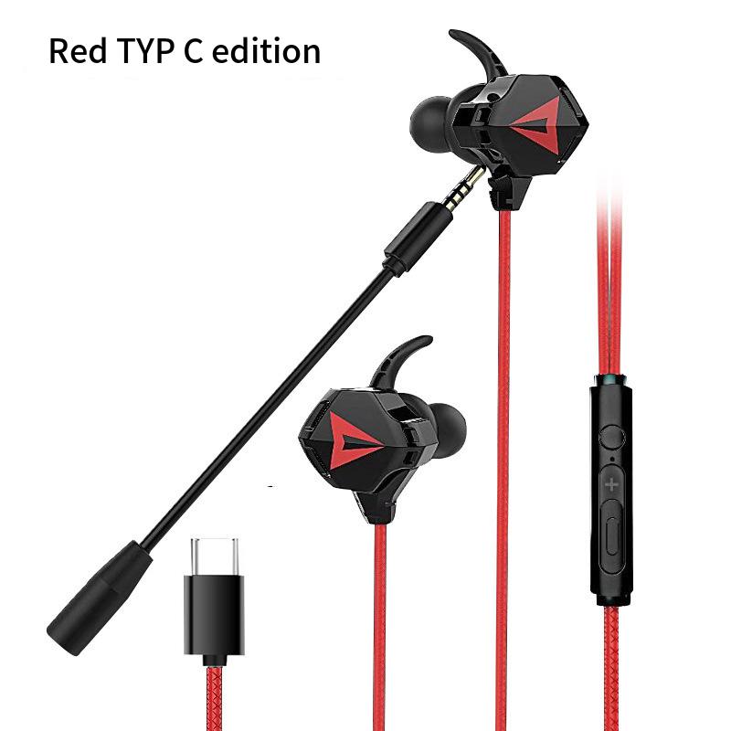 35mm type C Cable In-ear Headphones With Wheat