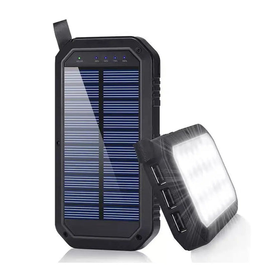 Sun Chaser Mini Solar Powered Wireless Phone Charger 10,000 mAh With - Shakefav.com