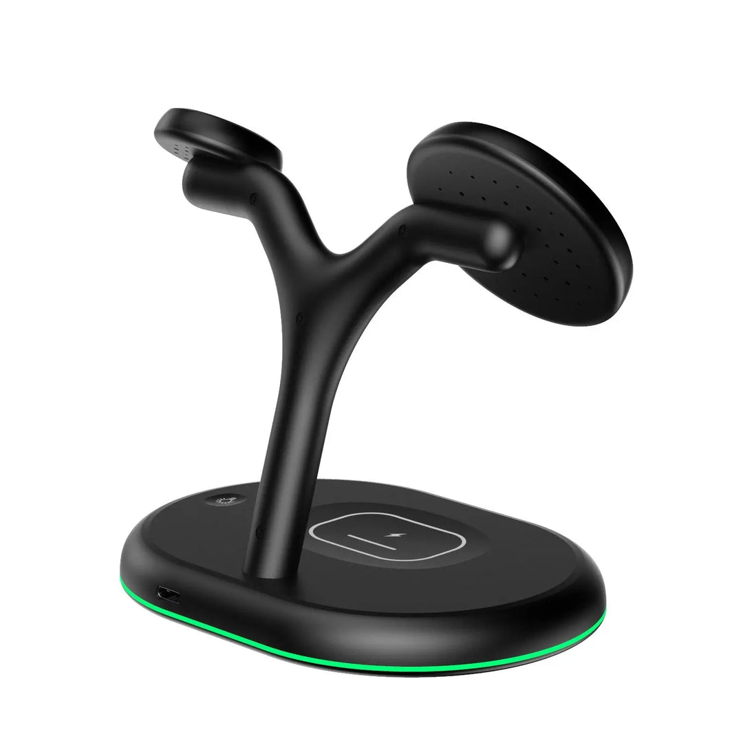 Three-in-one Magnetic Phone Headset Watch Wireless Charger - Shakefav.com