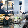 2-in-1 Multifunctional Phone Clip Extendable Tripod