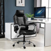 HOMCOM Ergonomic Executive Office Chair Swivel Racing Recliner PU