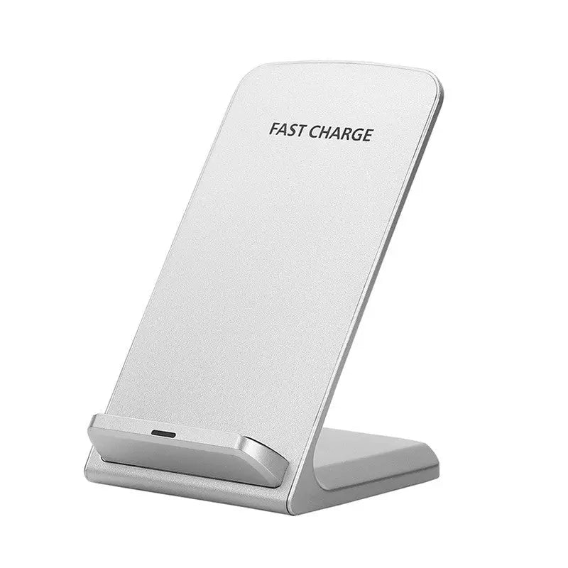 Fast Charging Vertical Wireless Charger Phone Desktop Stand Maroon Asteria