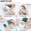 Digital Wrist Blood Pressure Monitor For Measuring Arterial Pressure