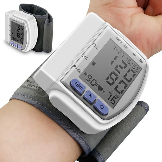 Digital Wrist Blood Pressure Monitor For Measuring Arterial Pressure - Shakefav.com