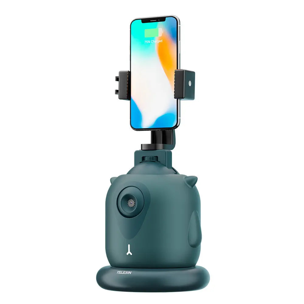 360 Rotation Intelligent Followup Gimbal AI Face Recognition Maroon Asteria