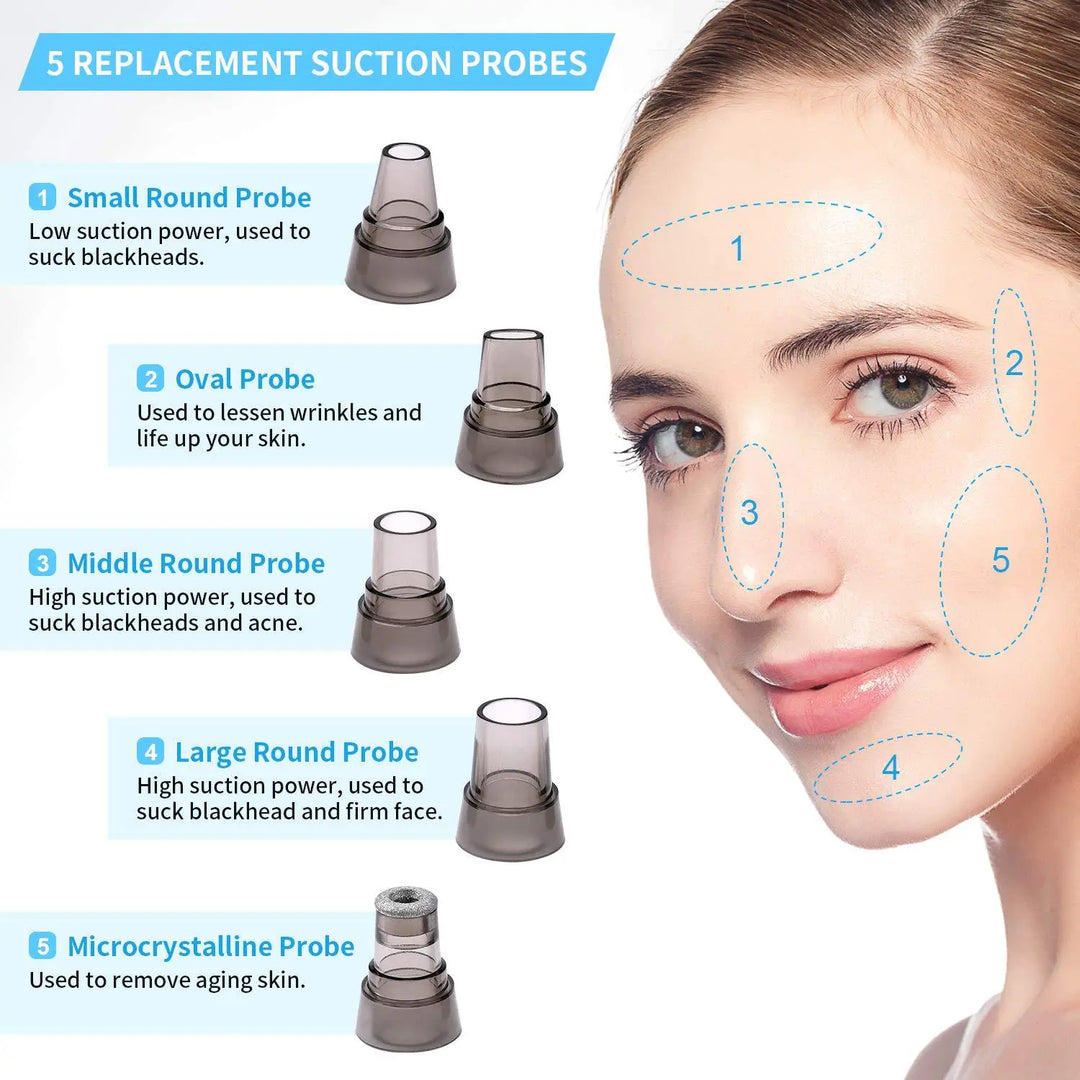 Blackhead Remover Face Nose  Pore Acne Pimple Removal Beauty Tool SP - Shakefav.com