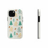 Coque rigide Christmas Tree pour iPhone avec chargement sans fil