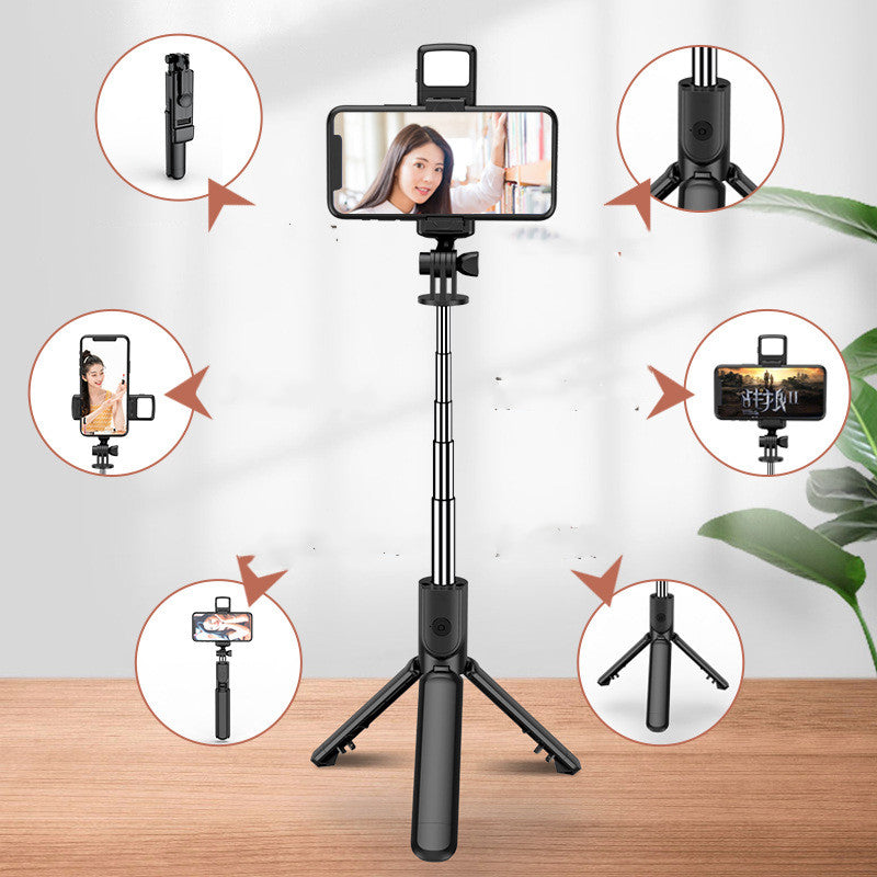 Compatible with Apple, Mobile Phone Selfie Stick Bluetooth
