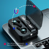 Bluetooth Headset 1200mAh Charging Case LED Power Display Wireless SP