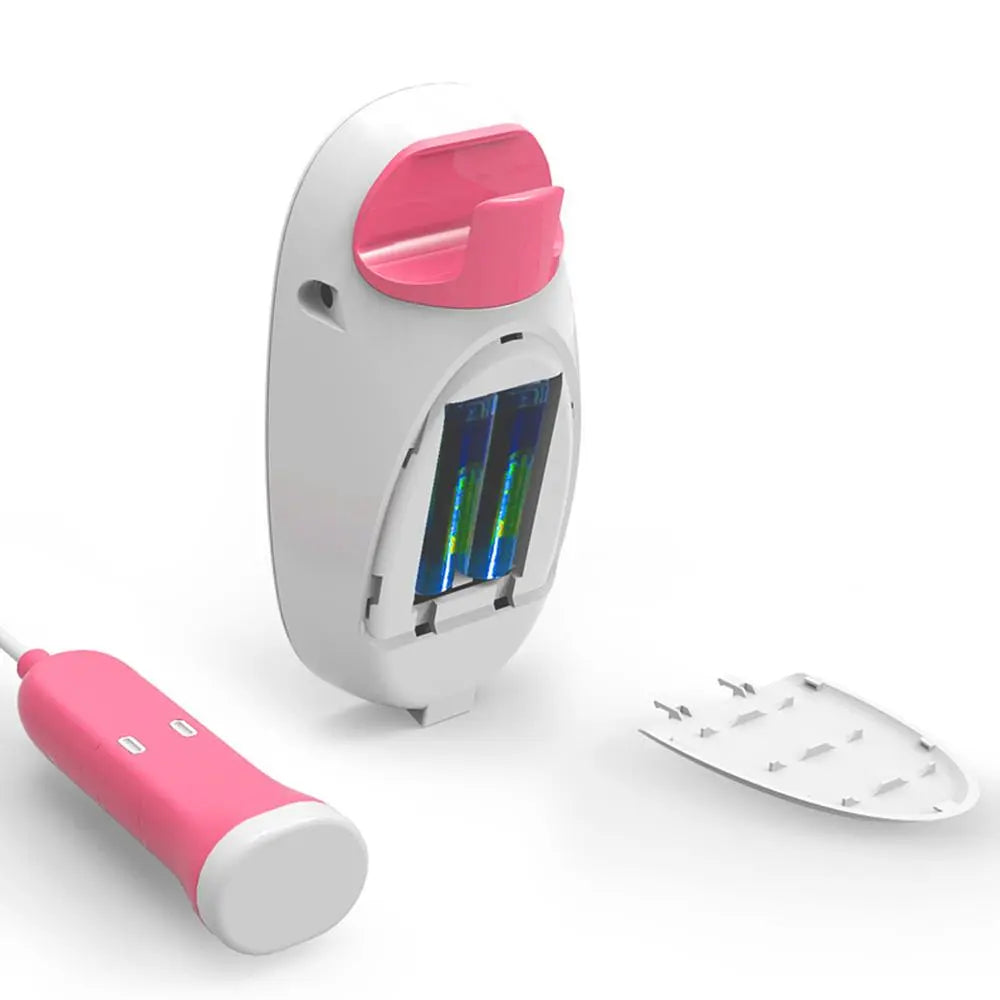 LCD Display 2.0MHz Doppler Fetal Heart Rate Monitor Pregnancy Baby SP - Shakefav.com