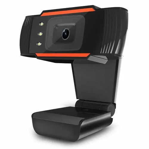 High-definition Webcam With Adjustable Brightness Maroon Asteria