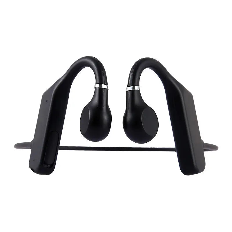 Wireless Bone Conduction Sports Bluetooth Headset Maroon Asteria