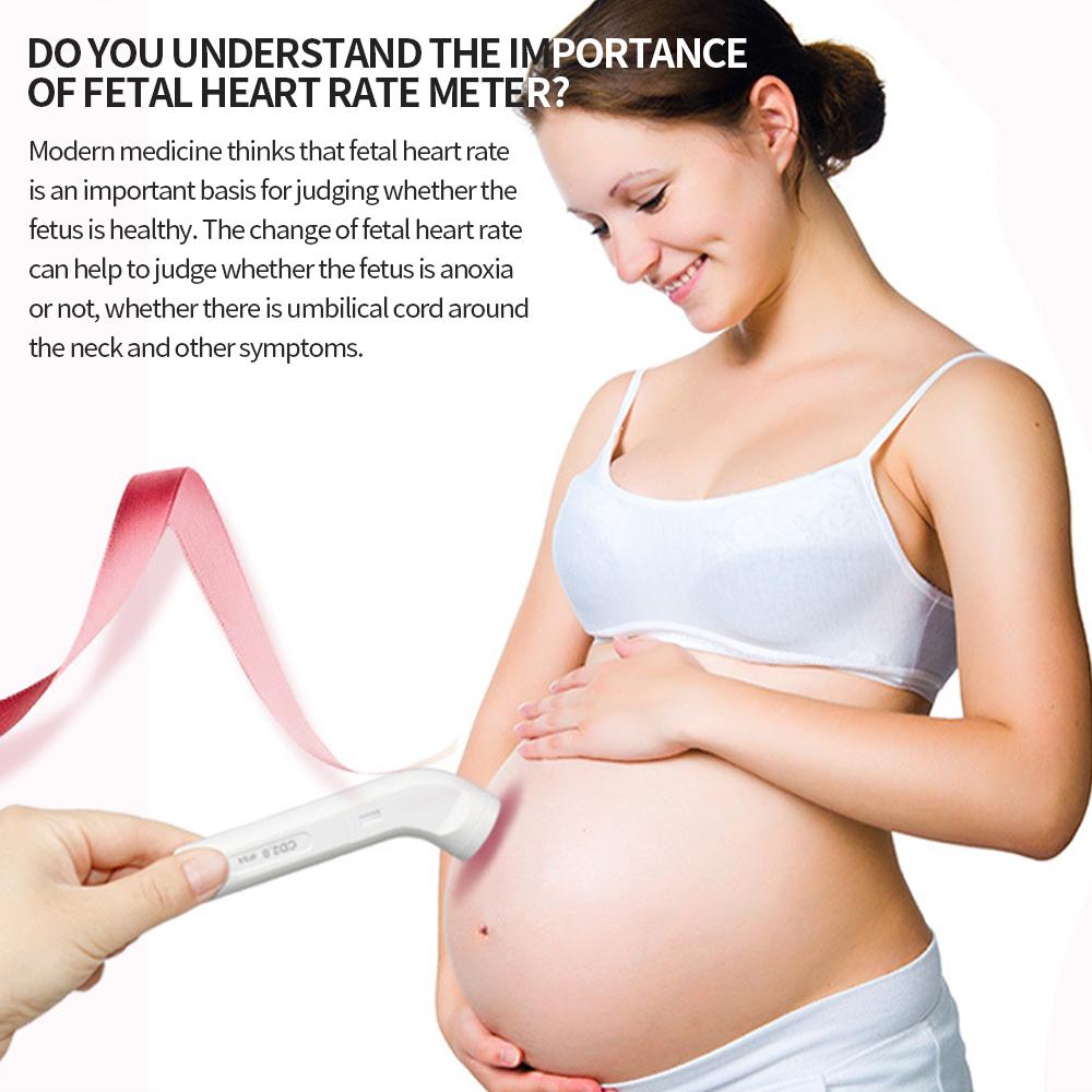 LCD Display Doppler Home Fetal Heart Rate Monitor Pregnancy SP