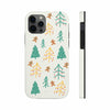 Coque rigide Christmas Tree pour iPhone avec chargement sans fil