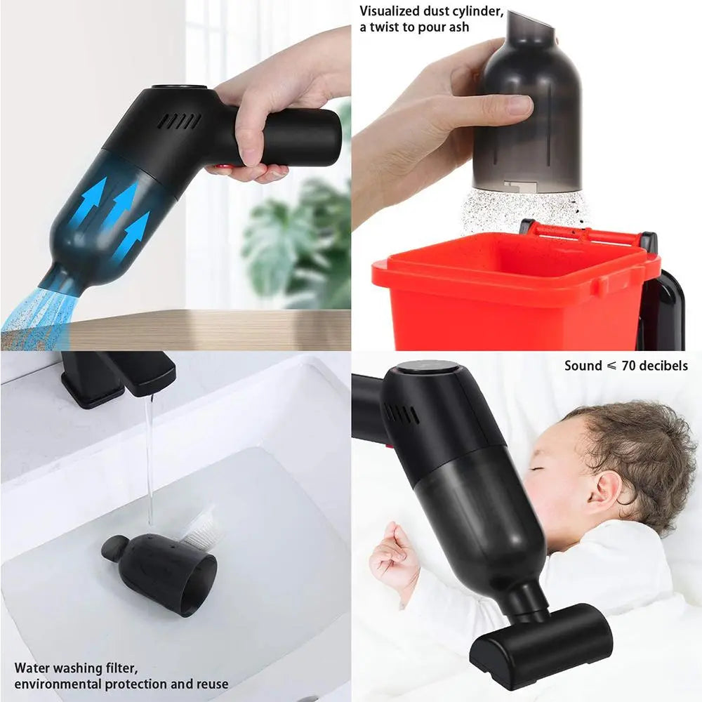 8000pa High Suction Vacuum Cleaner Car Portable Wireless High-Power SP - Shakefav.com