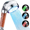 Shower Head with Temperature-controlled Color Changing Lights SP