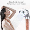 Shower Head with Temperature-controlled Color Changing Lights SP