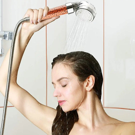 Shower Head with Temperature-controlled Color Changing Lights SP - Shakefav.com