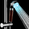 Shower Head with Temperature-controlled Color Changing Lights SP