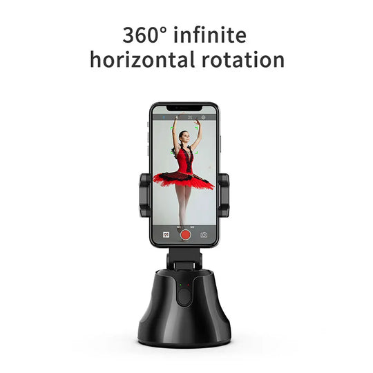 Auto Smart Shooting Selfie Stick 360° Object Tracking Holder Maroon Asteria