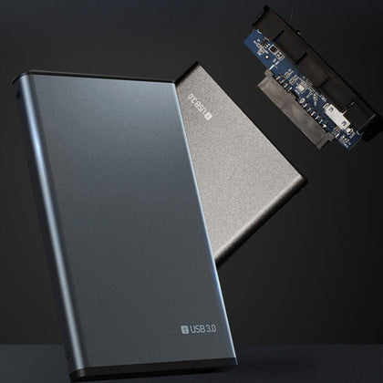 Boîte de disque dur mécanique pour ordinateur portable SSD, alliage d'aluminium