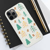 Coque rigide Christmas Tree pour iPhone avec chargement sans fil