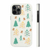 Coque rigide Christmas Tree pour iPhone avec chargement sans fil