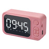 Alarm Clock Bluetooth Speaker Outdoor Portable Wireless