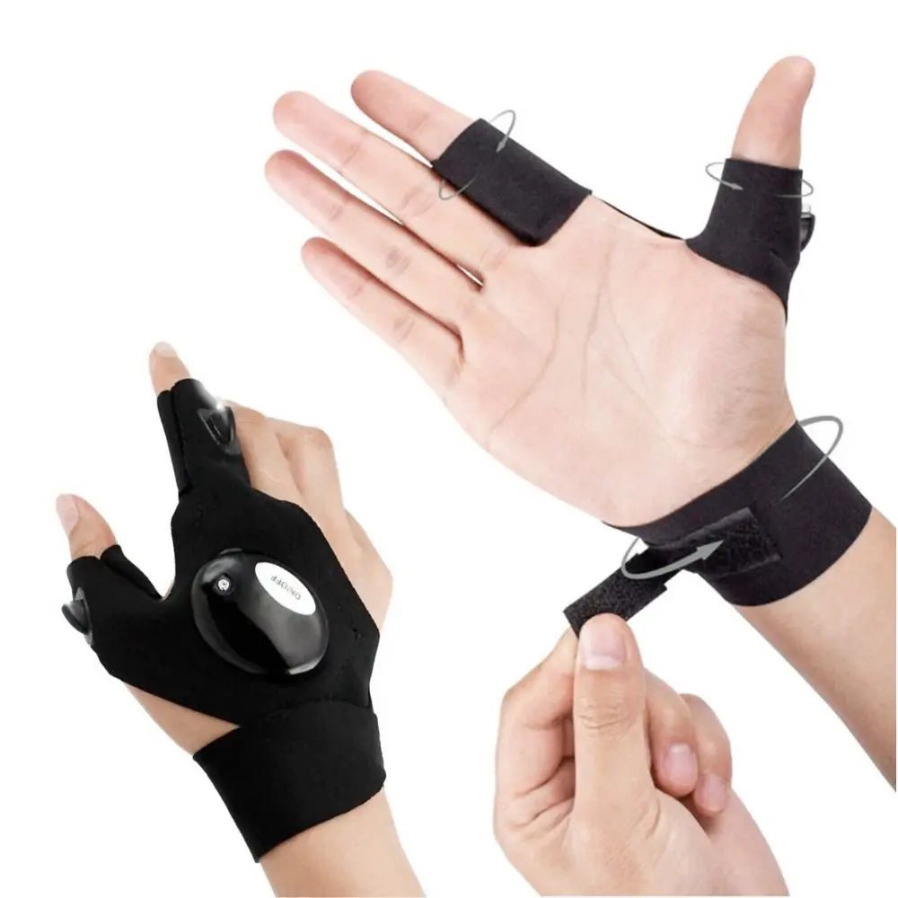 Flash Light LED Gloves Multipurpose - Shakefav.com