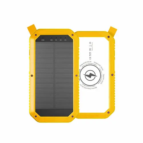 Sun Chaser Mini Solar Powered Wireless Phone Charger 10,000 mAh With - Shakefav.com