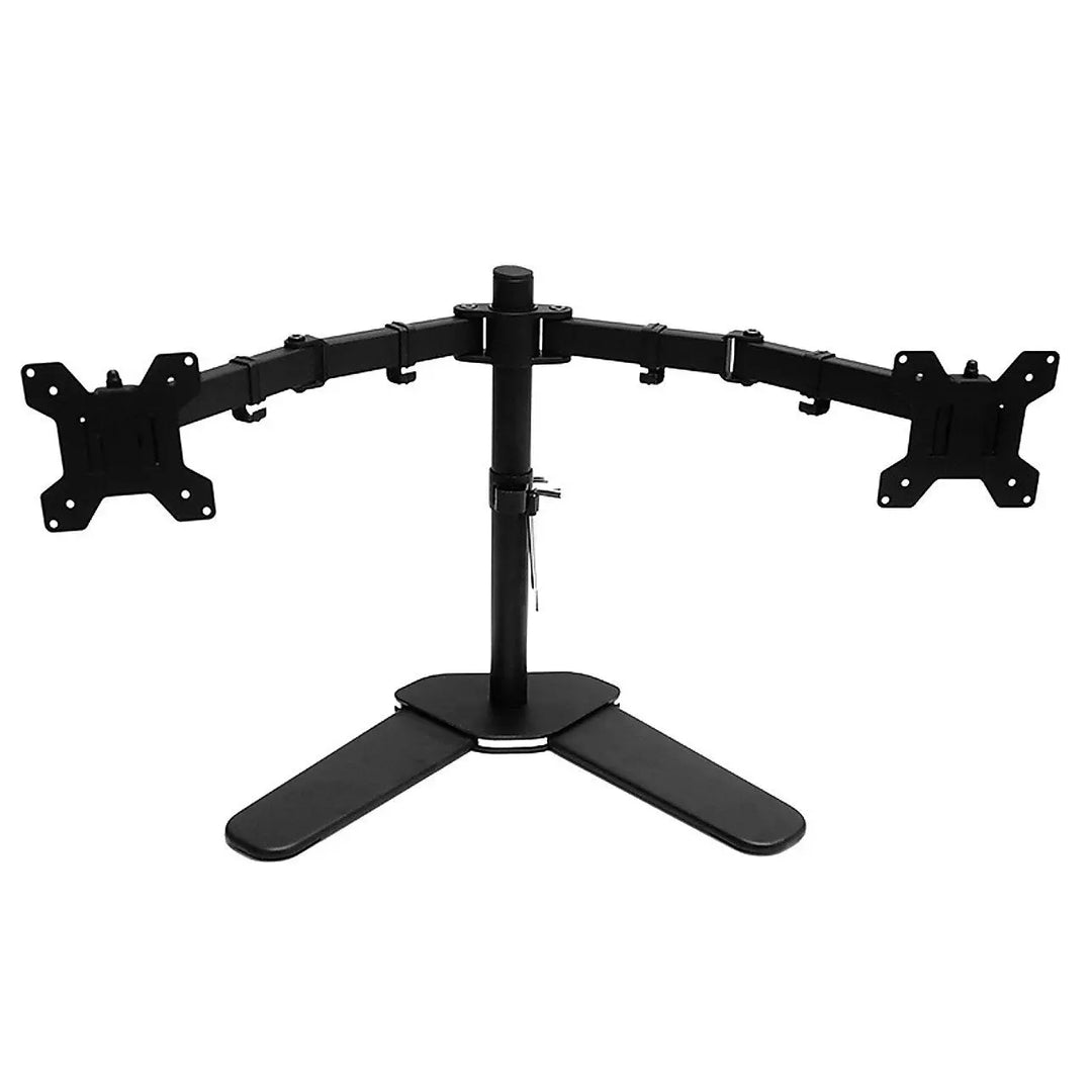 13"-27" Dual Screen Monitor Stand TV Bracket Computer Display Desk - Shakefav.com