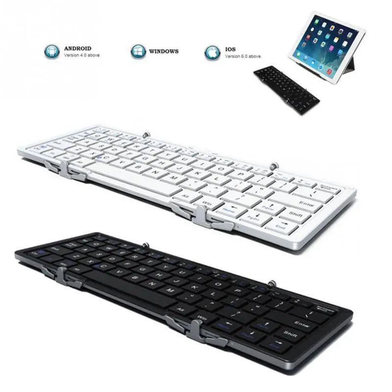 Intelligent Pocket Folding Keyboard Travel Edition Maroon Asteria