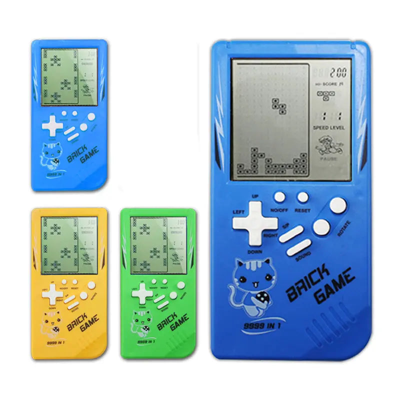 Retro Childhood Tetris Handheld Game Player - Shakefav.com