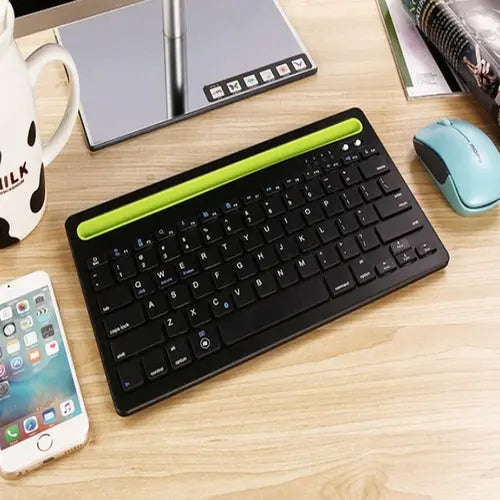 Multi-Task Master Of All Bluetooth Keyboard Salmon Lucky