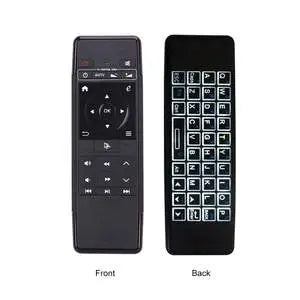 Wireless Smart Remote Control Backlit Keyboard Maroon Asteria