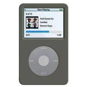 AMZER® Black Skin for iPod Video 60GB - Shakefav.com