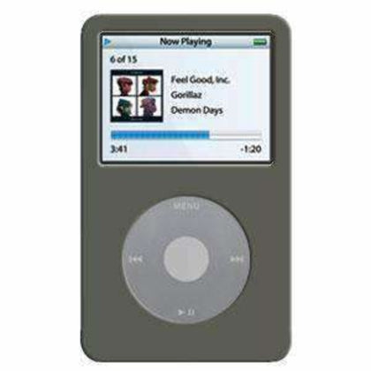 AMZER® Black Skin for iPod Video 60GB