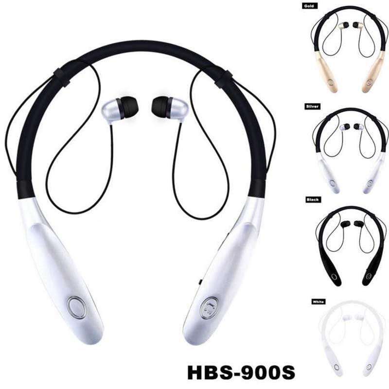 Neck Style Wireless Sports Stereo Bluetooth Headphones