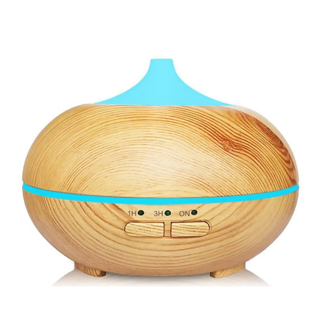 Mistyrious Essential Oil Humidifier Natural Oak Design With Easy - Shakefav.com