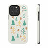 Coque rigide Christmas Tree pour iPhone avec chargement sans fil