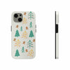 Coque rigide Christmas Tree pour iPhone avec chargement sans fil