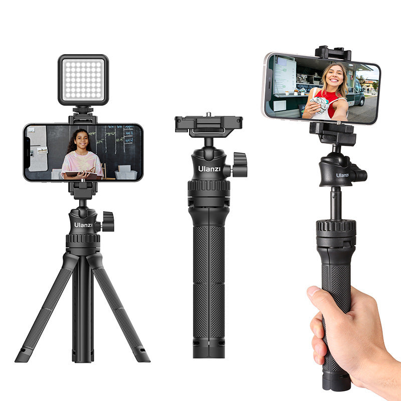 2-in-1 Multifunctional Phone Clip Extendable Tripod