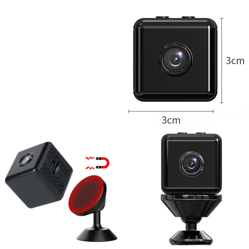 Home Security Network Wifi Camera Outdoor Sports Maroon Asteria