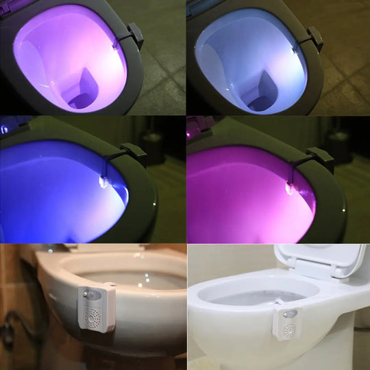 CLEAN BOWL UV Sanitizing Light For Germ Free Toilets With LED Motion - Shakefav.com