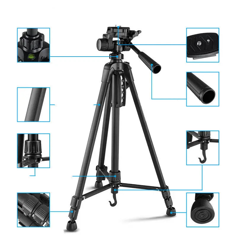 SLR Camera Tripod Photography Camera Portable Maroon Asteria