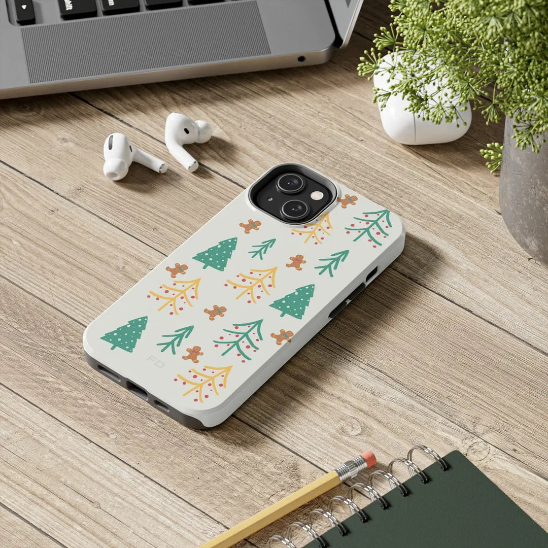 Christmas Tree's Tough Case for iPhone with Wireless Charging - Shakefav.com