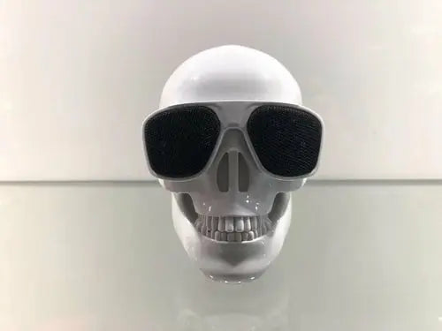 Wireless Bluetooth Speaker Cartoon Bone Ghost Head Maroon Asteria