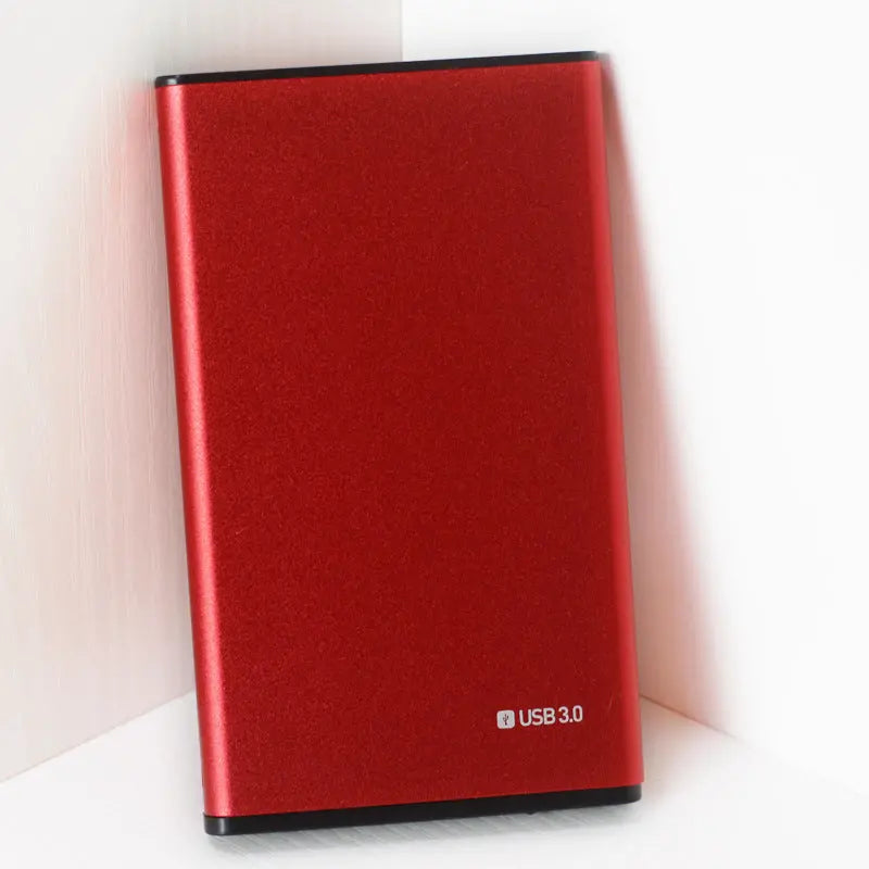 Mechanical SSD Notebook Hard Drive Box Aluminum Alloy Maroon Asteria