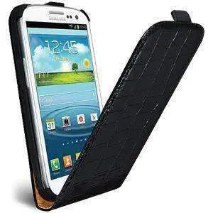 AMZER Vertical Leather Flip Case for Samsung - Shakefav.com